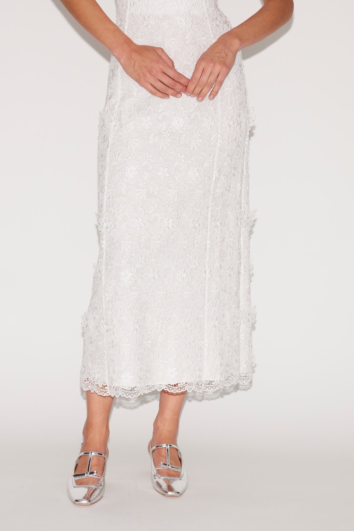 Tia Dress White Lace