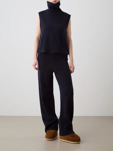 Geilo Vest in Navy Blue