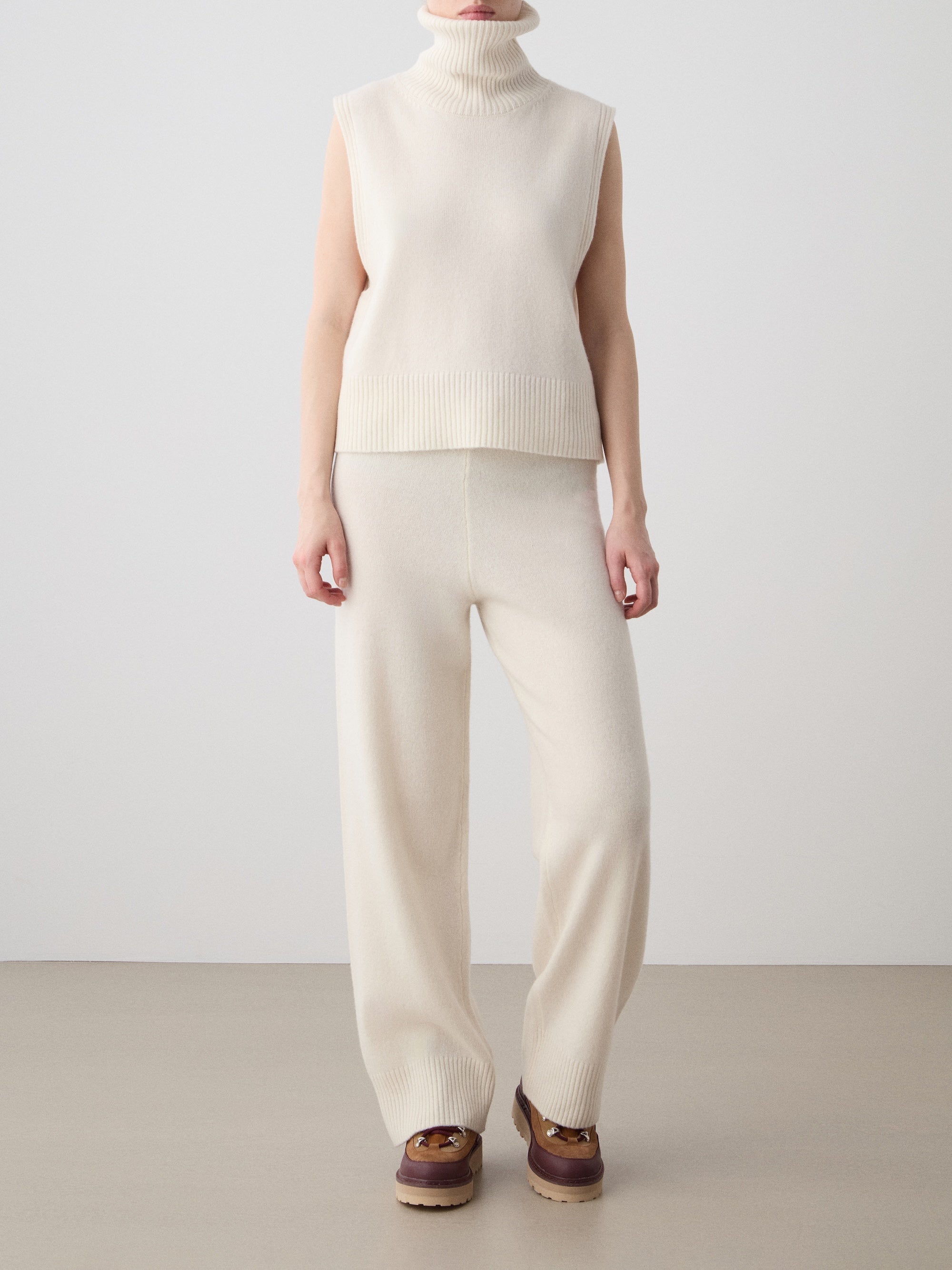 Geilo Vest in Off White