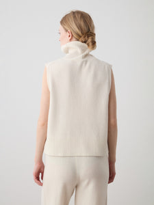 Geilo Vest in Off White