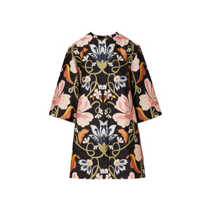 Audrey Coat in Floral Vines