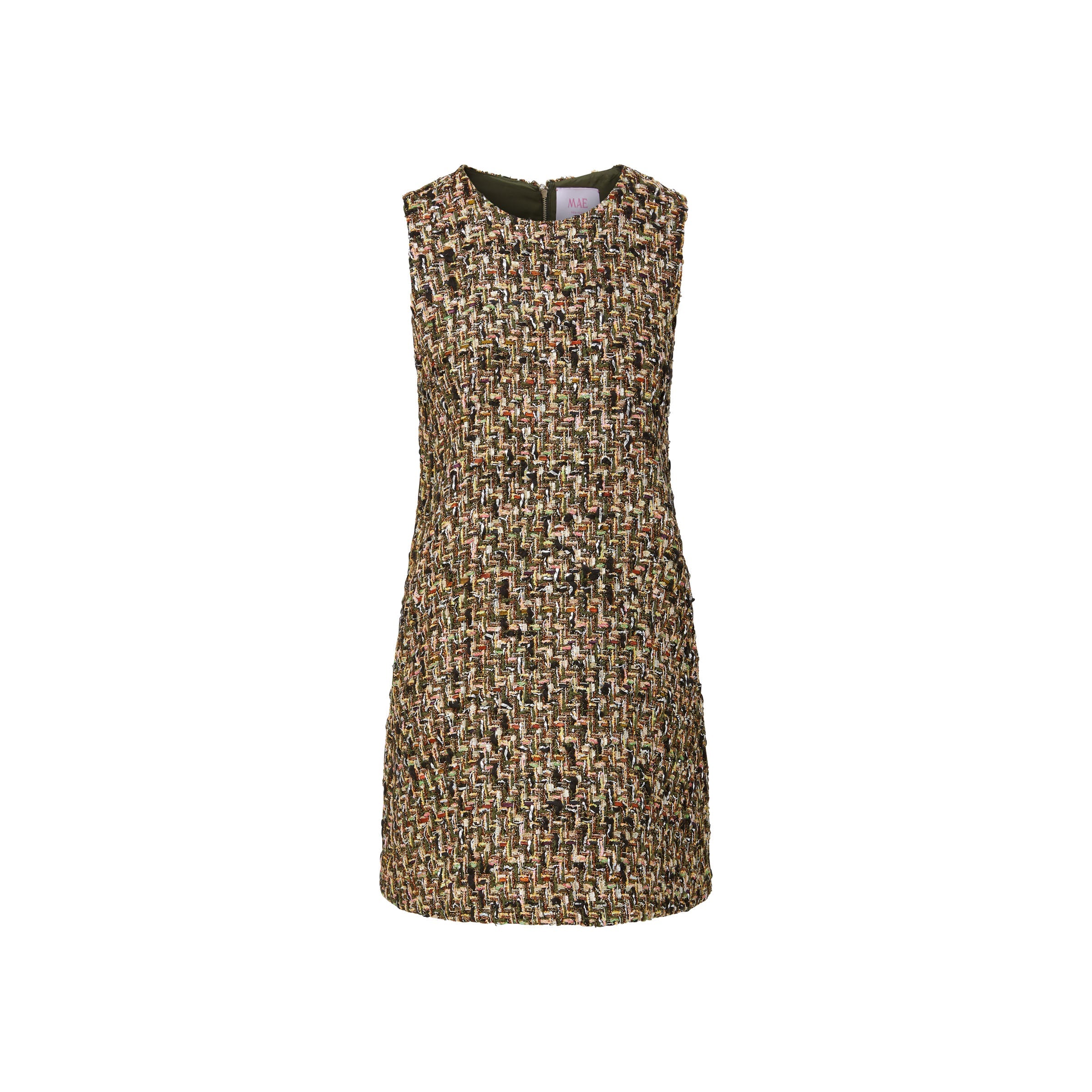 Drew Dress in Gramercy Tweed
