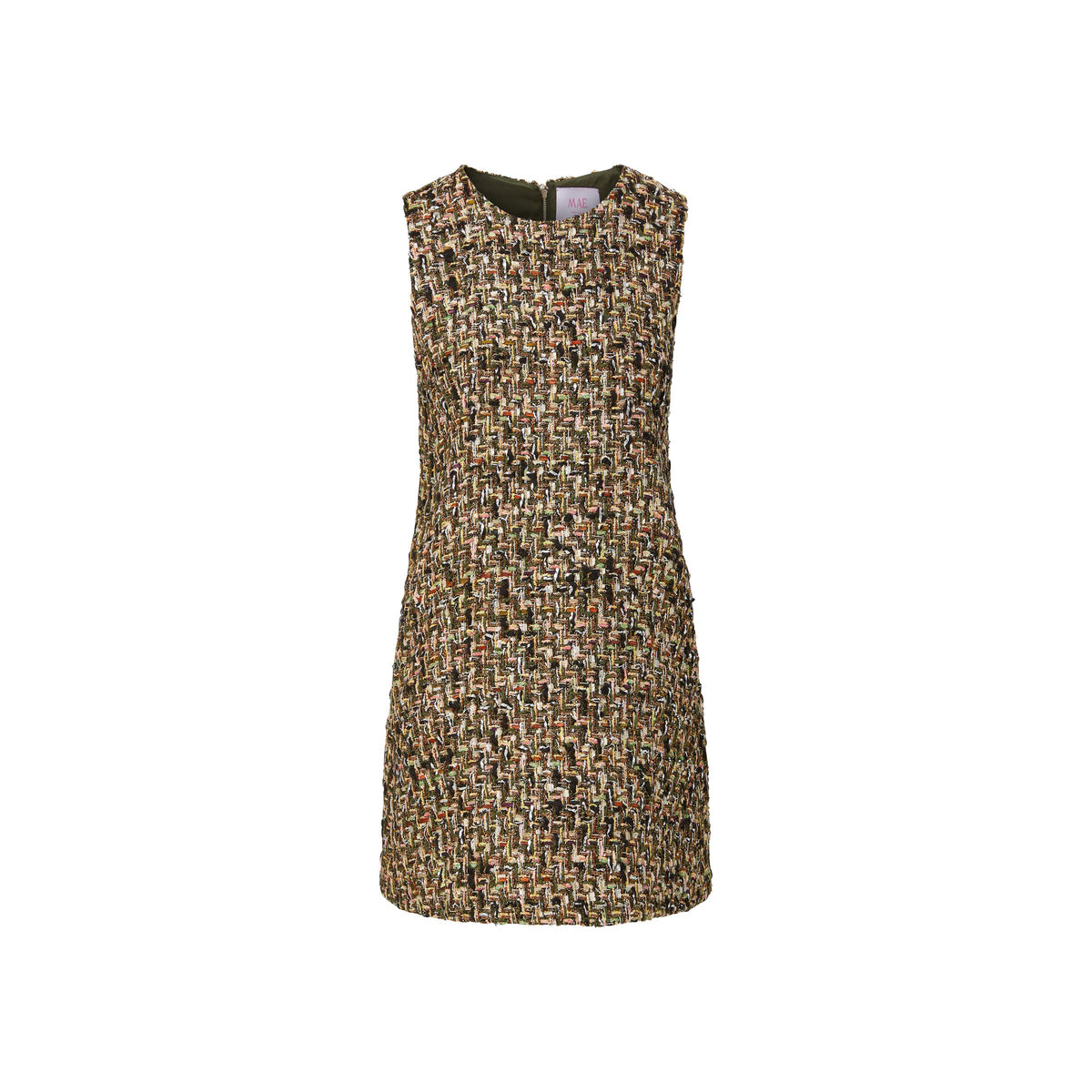 Drew Dress in Gramercy Tweed