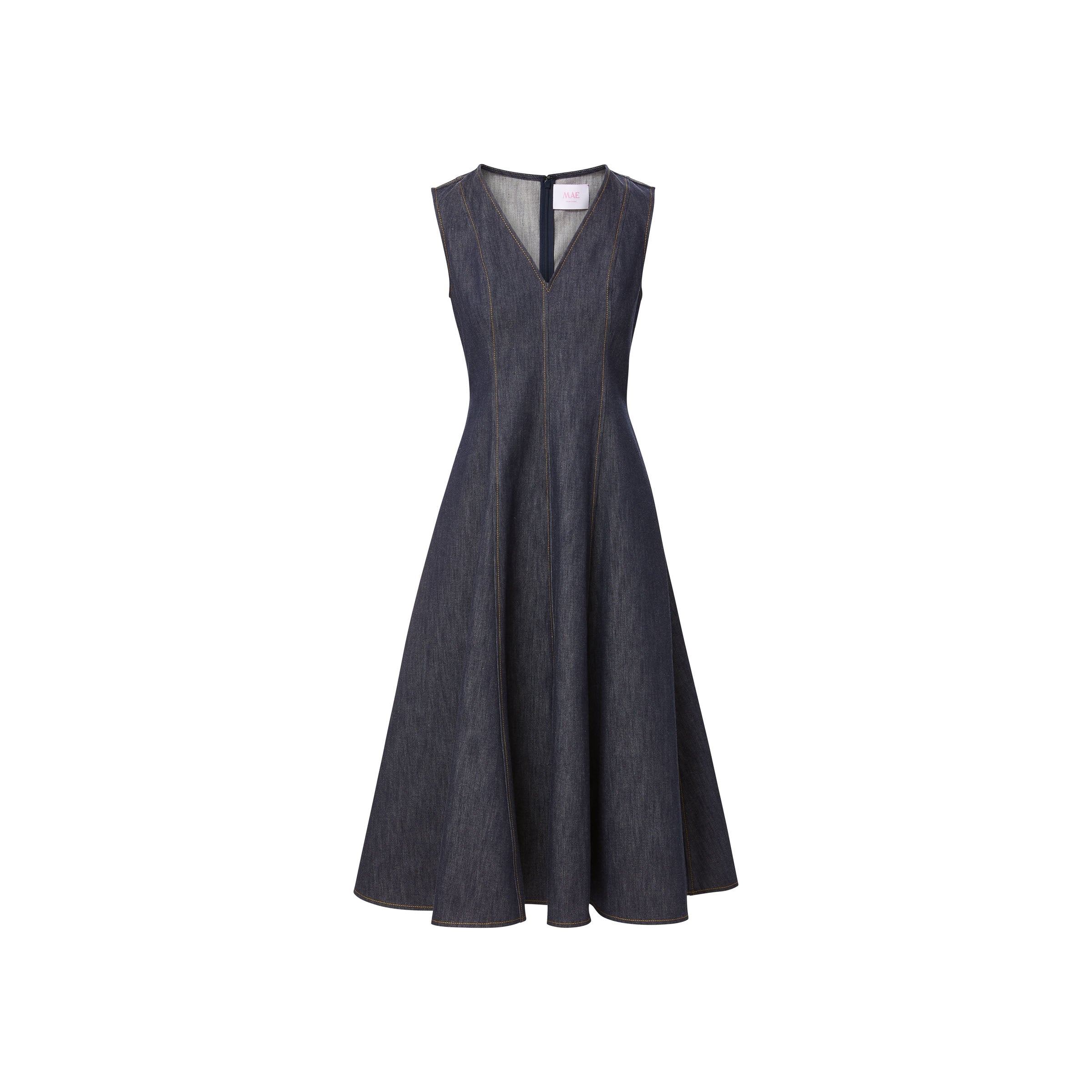 Melissa Dress in Stretch Denim