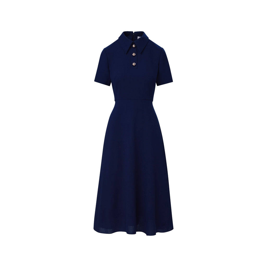 Erin Dress in Cadet Navy