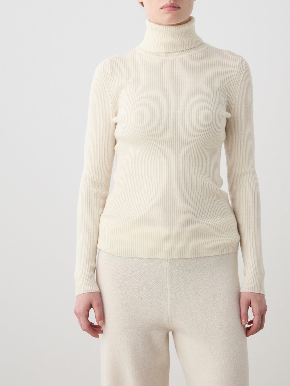 Geilo Turtleneck in Off White