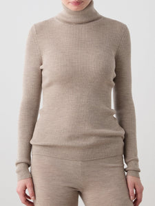 Geilo Turtleneck in Sand