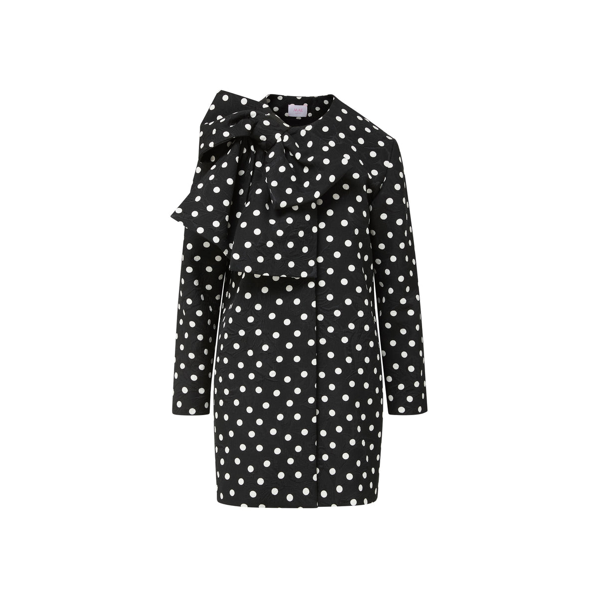 Phoebe Coat in Dancing Dot