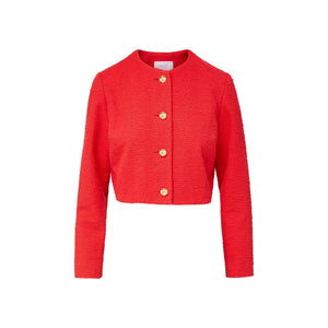 Cecilia Jacket in Cotton Linen Bouclé