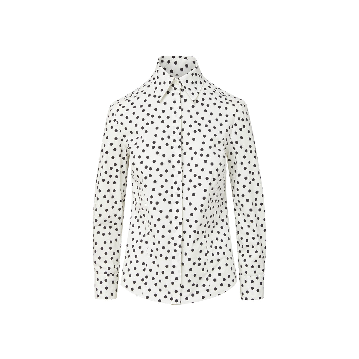 Ginger Top in Mini Dancing Dot