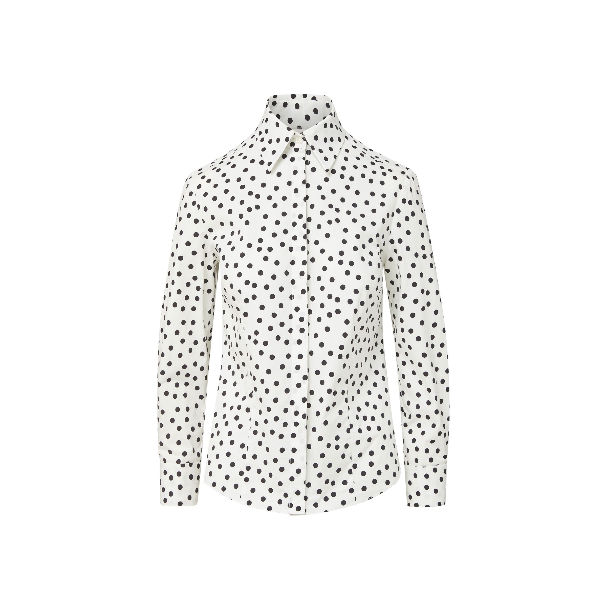 Ginger Top in Mini Dancing Dot