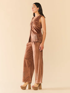 Alexa Top in Stockyards Tan