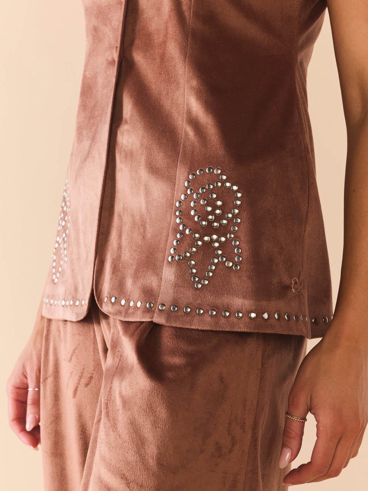 Alexa Top in Stockyards Tan