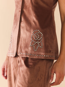 Alexa Top in Stockyards Tan