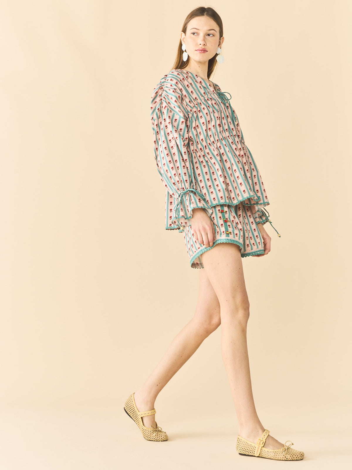 Isle Top in Poppy Fields Floral