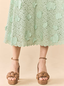 Kelly Skirt in Minty Green
