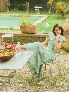 Kelly Skirt in Minty Green