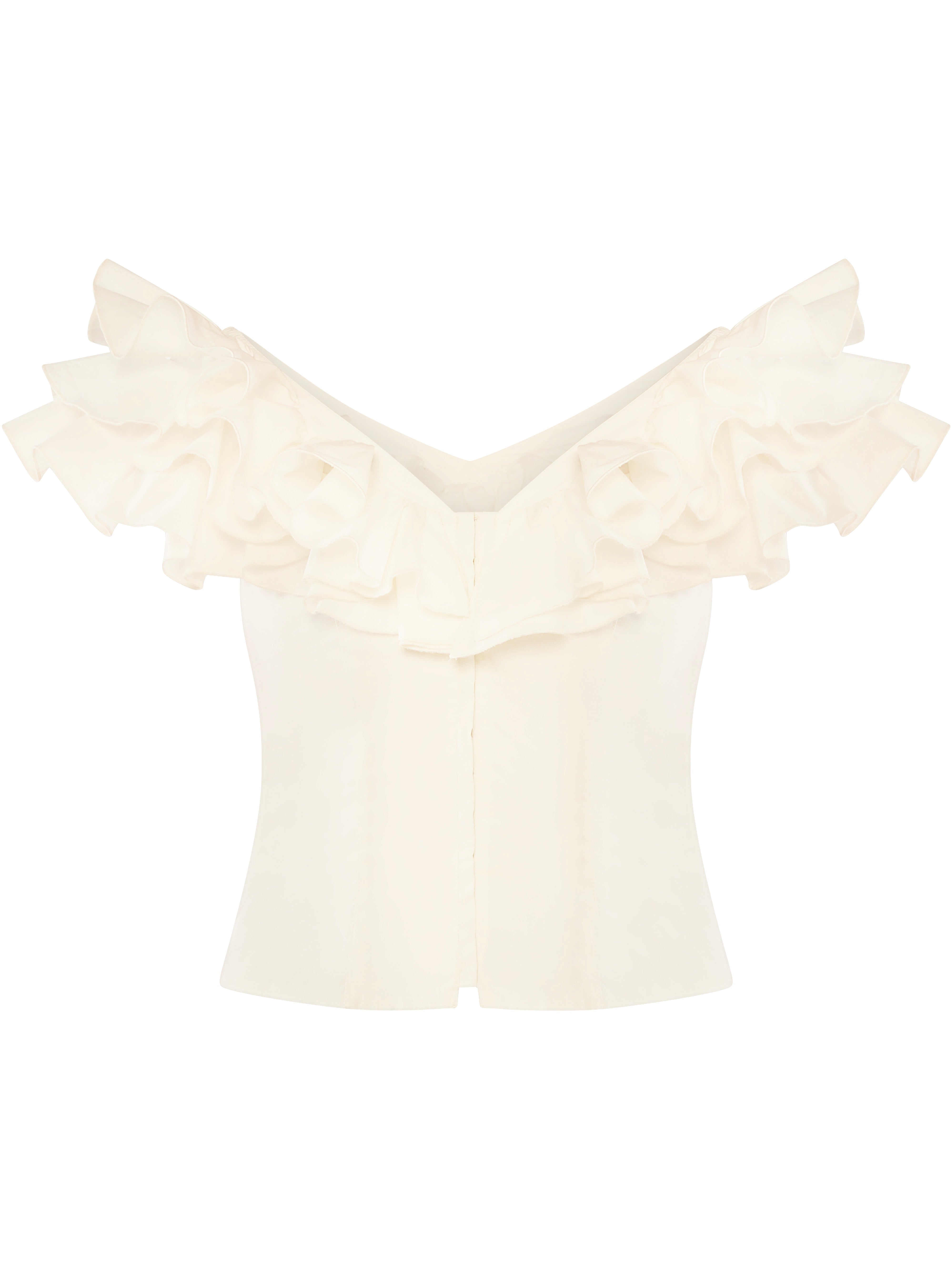 Pop Top in White