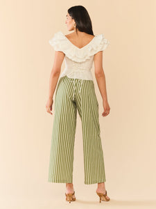Pop Top in White