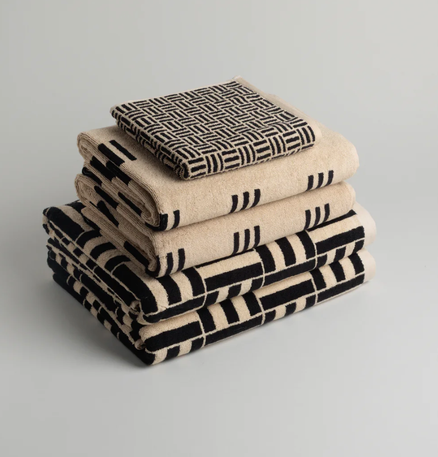 CLASSIC BATHING SET 26 (sand & noir)