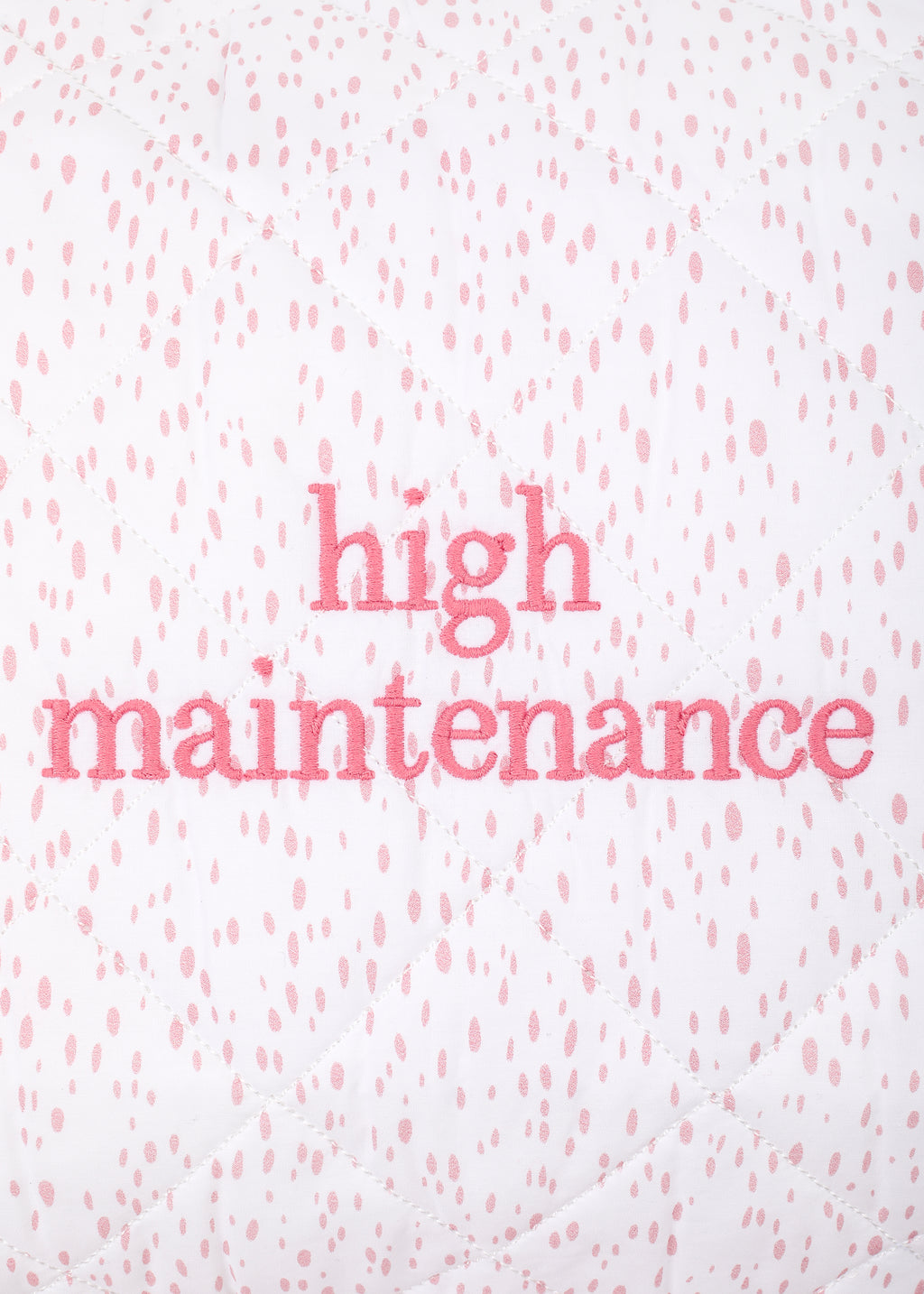 High Maintenance Celine Stars Mini Pillow