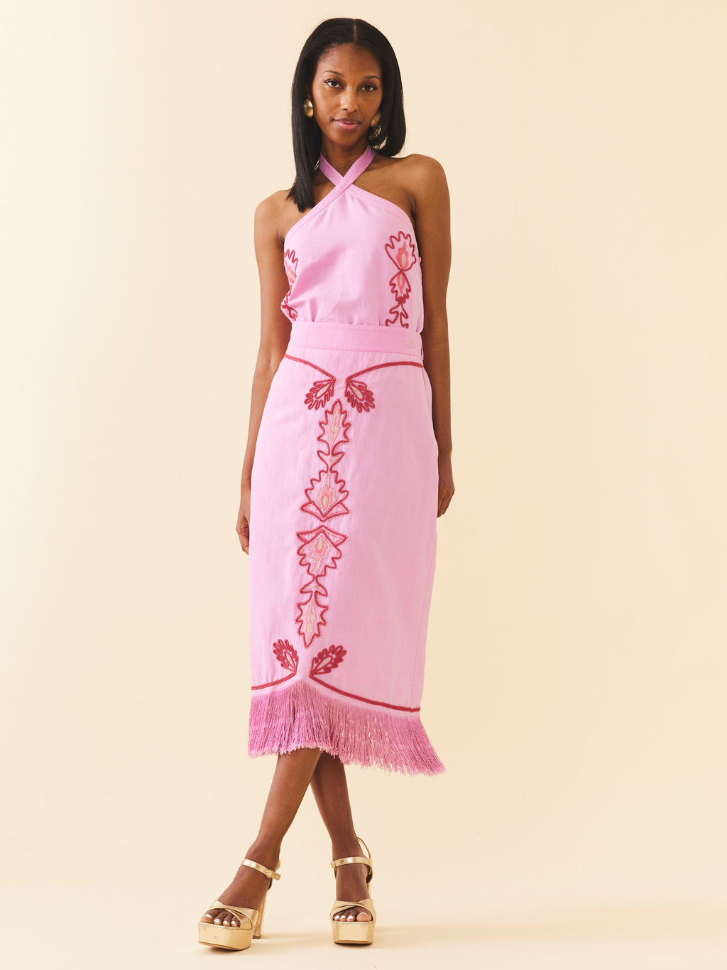 Lucia Top in Purpink