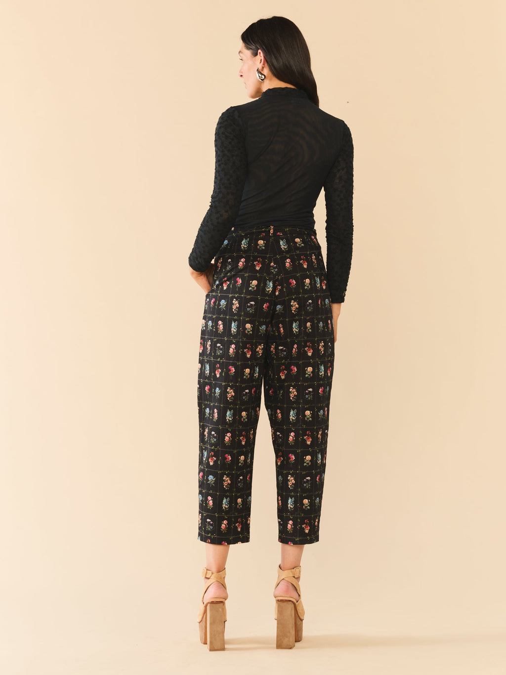 Maeve Pant in Florence Black Floral