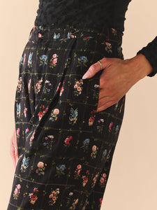 Maeve Pant in Florence Black Floral