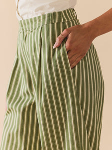Nina Pant in Meadow Stripe