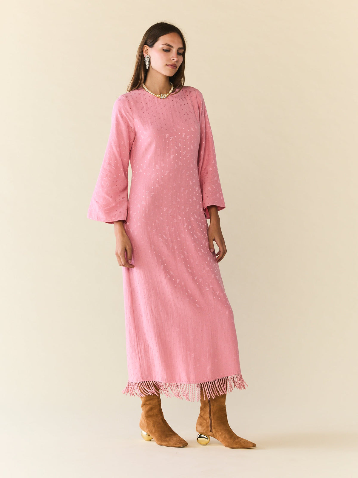 Ariana Dress in Raspberry