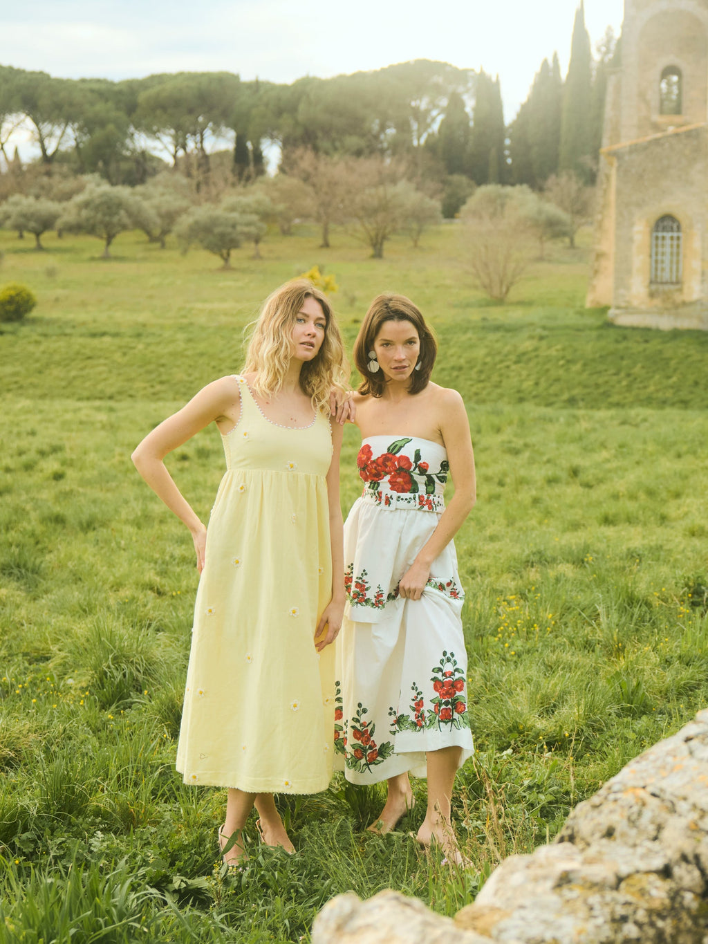 Emily Dress in Soft Butter Yellow