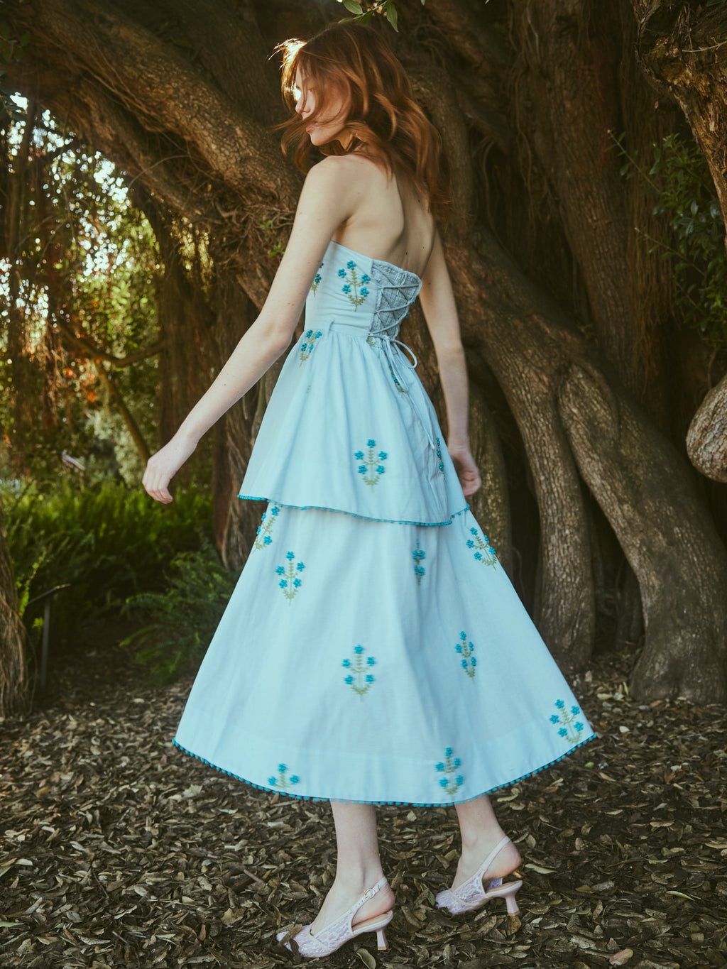 daisy dress Daisy Print Midi Dress