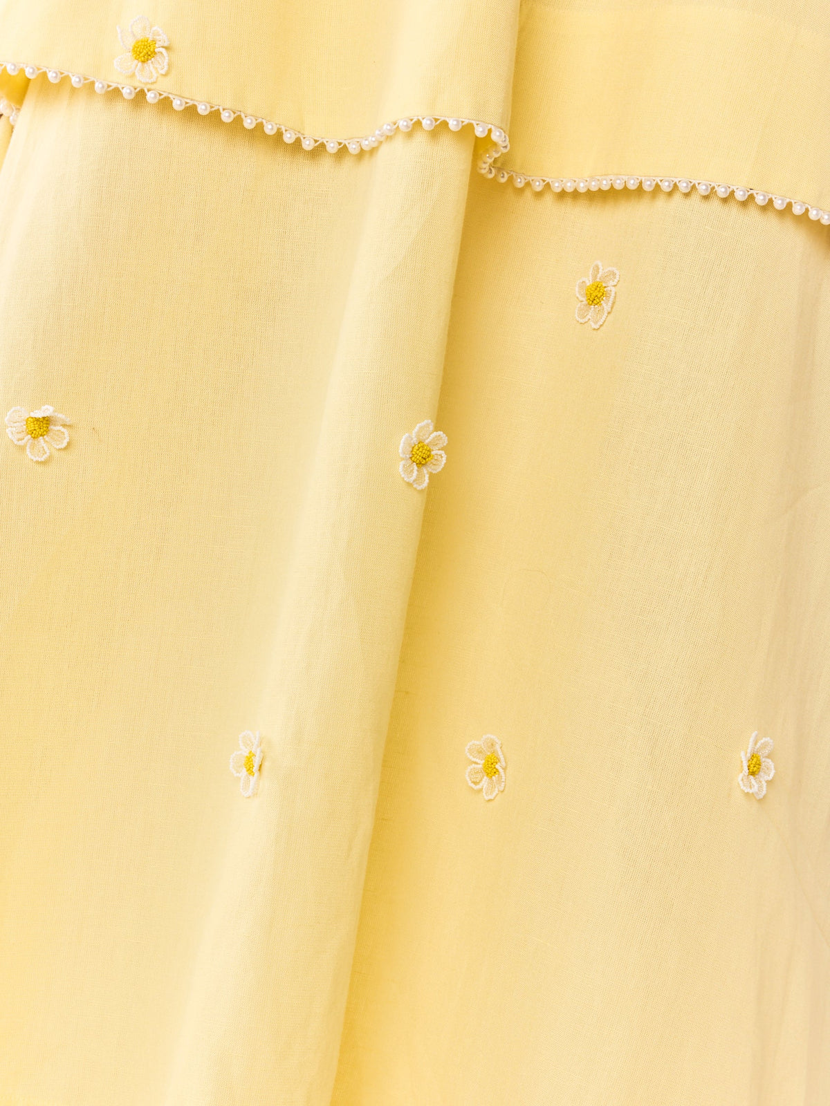 Daisy Dress in Soft Butter Yellow