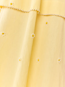 Daisy Dress in Soft Butter Yellow