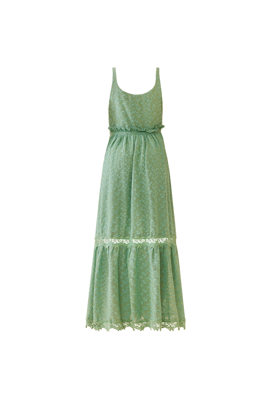 Valeria Dress in Bermuda Green