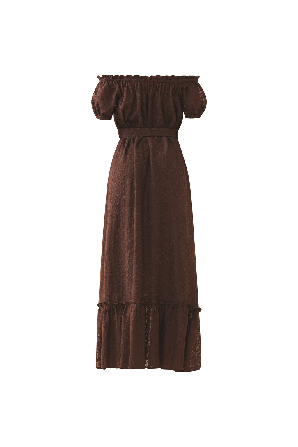 Luna Dress in Chocolate Martini