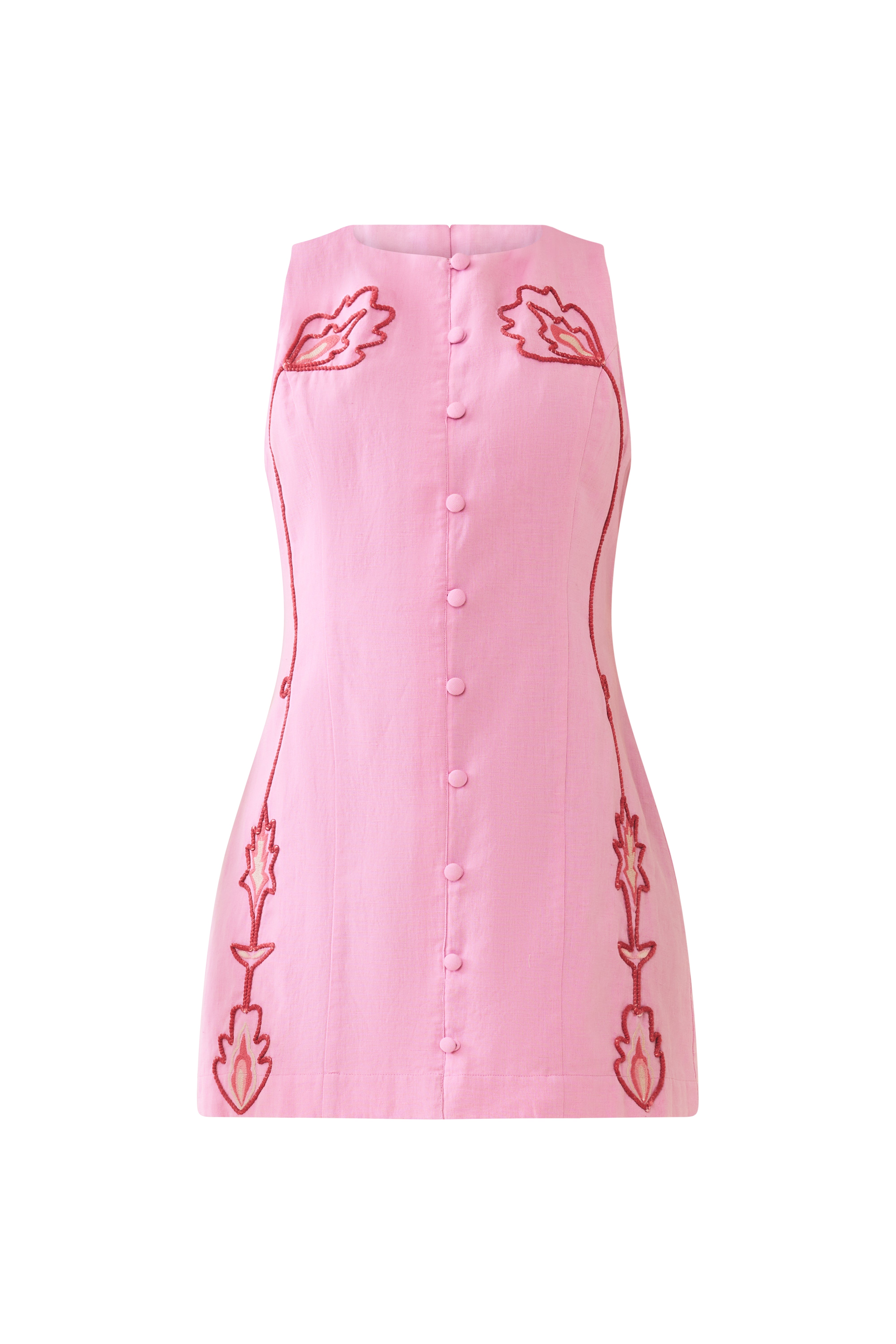 Harper Dress in Purpink