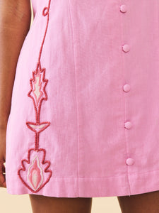Harper Dress in Purpink