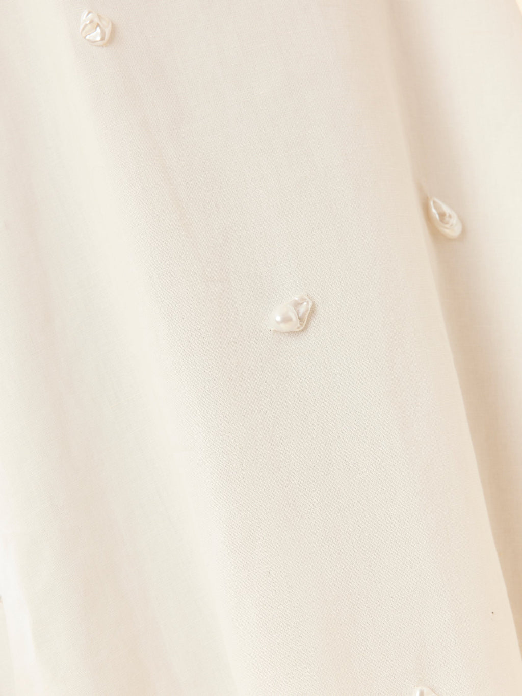 OTM Exclusive: Mattie Dress in Pearly White