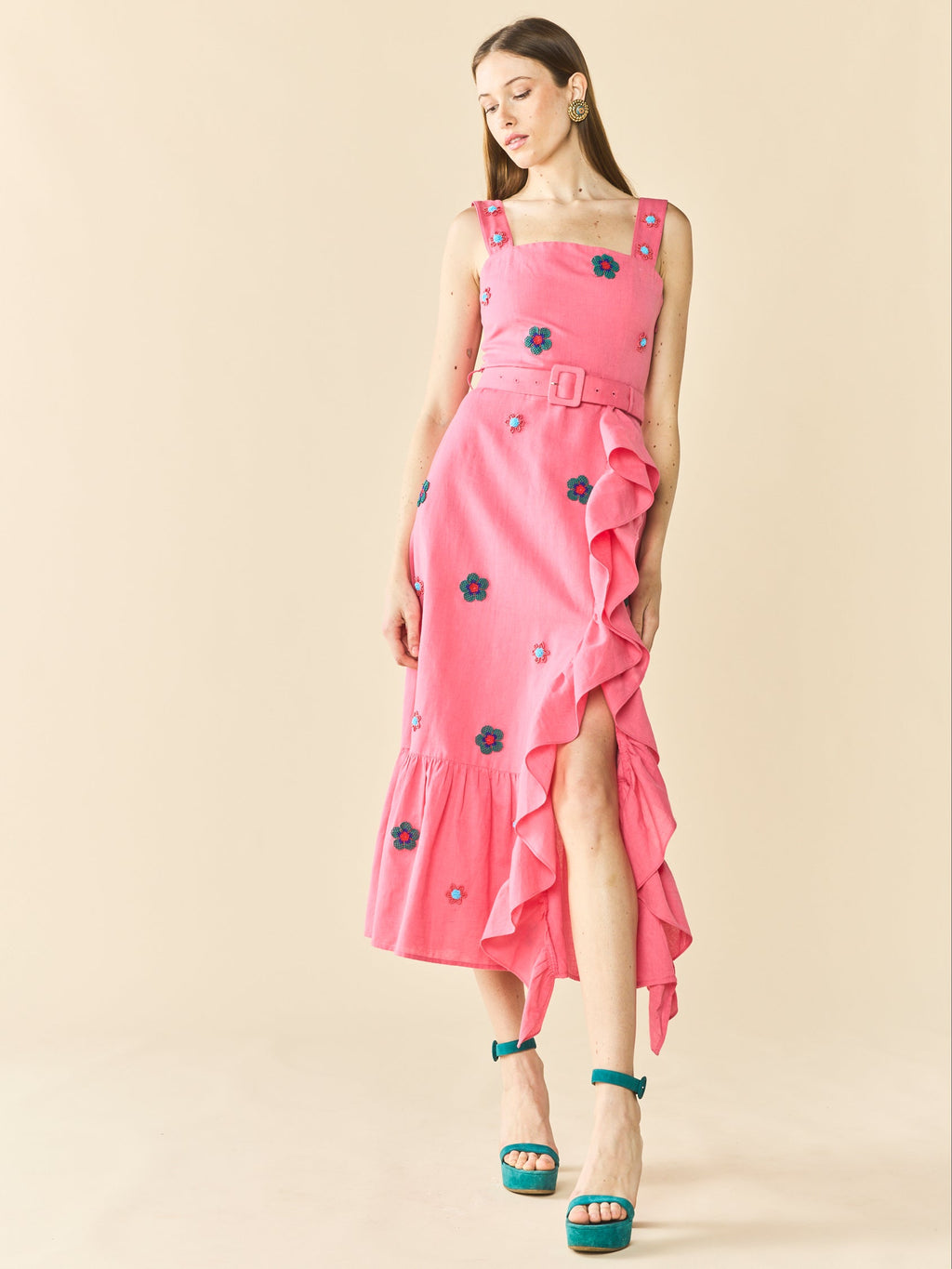Cindy Dress in Pink Party