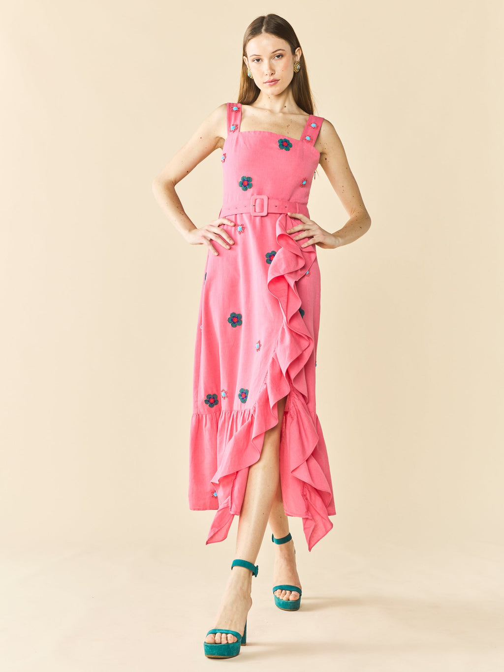 Cindy Dress in Pink Party