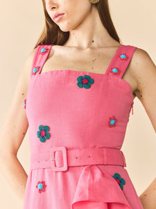 Cindy Dress in Pink Party