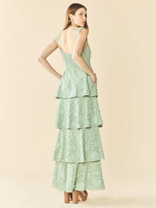Emmy Dress in Minty Green
