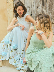 Emmy Dress in Minty Green
