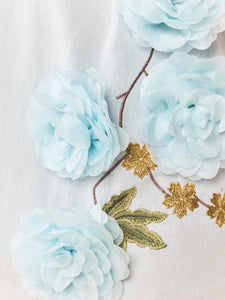 Anais Dress in Lotus Garden Blue