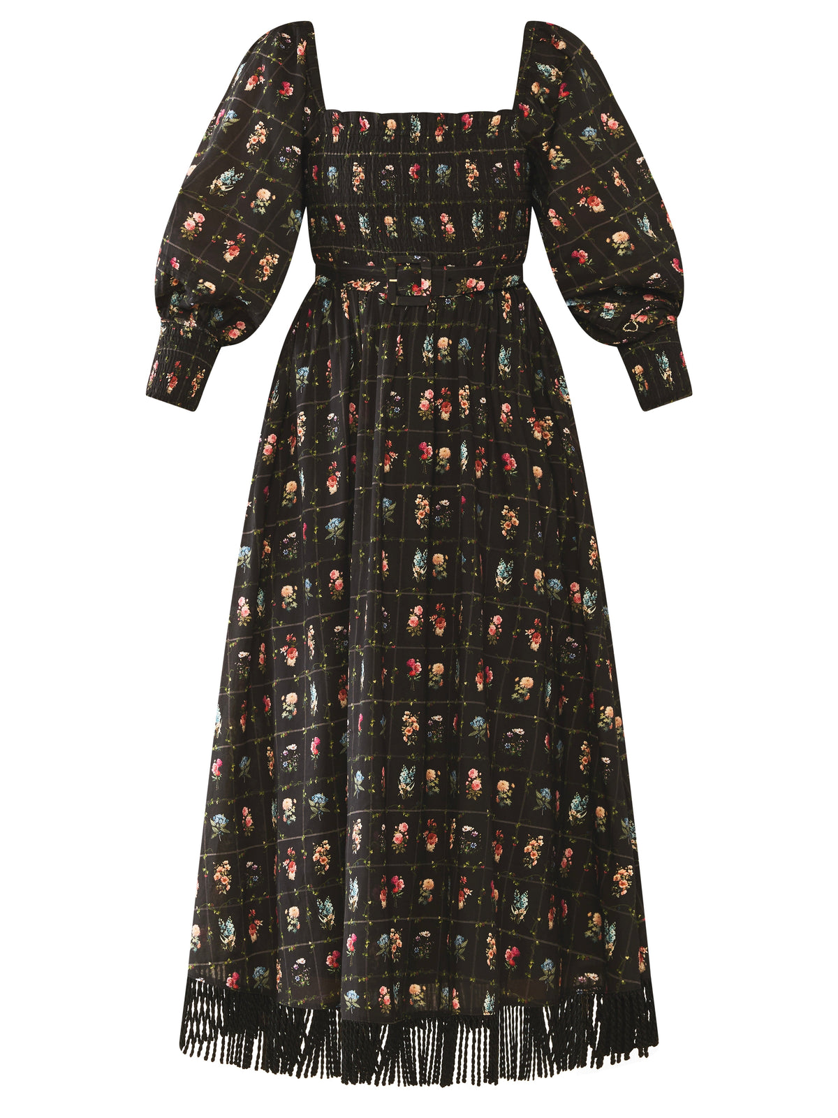 Jocelyn Dress in Florence Black Floral