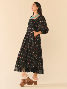 Jocelyn Dress in Florence Black Floral