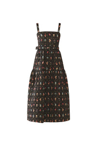 Willa Dress in Florence Black Floral
