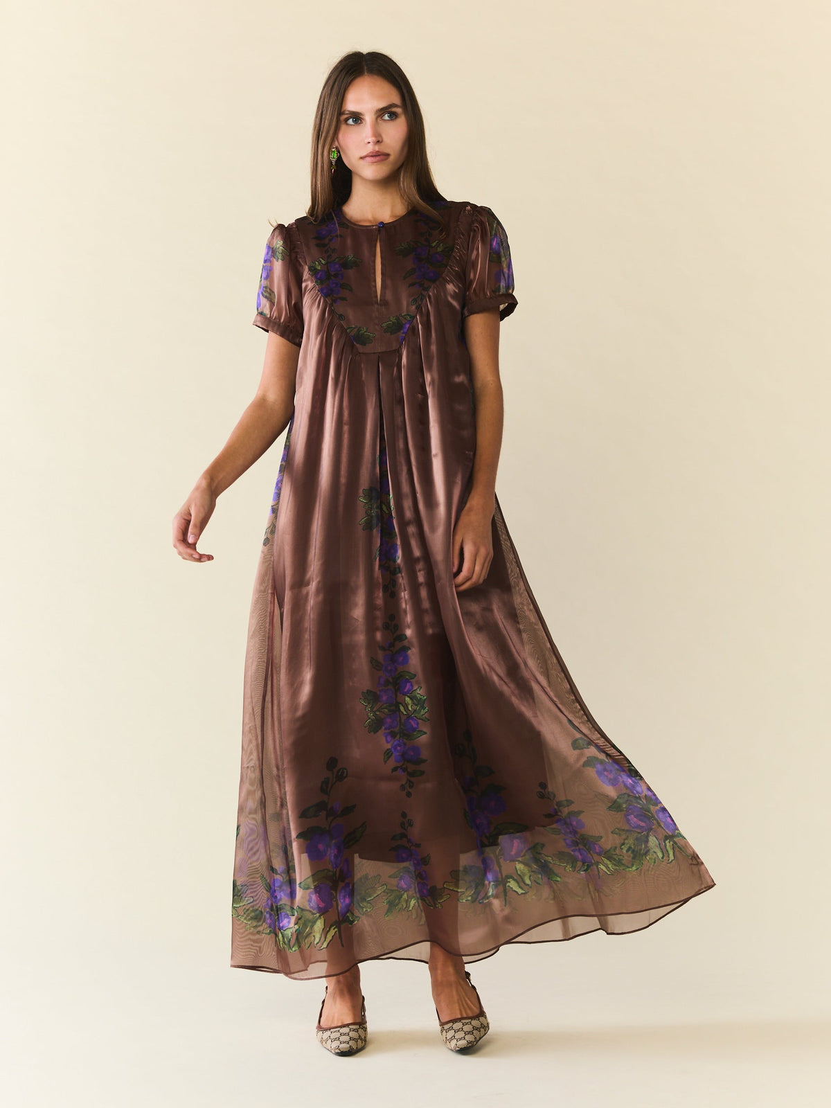 Kelly Dress x Larsen McDowell in Espresso