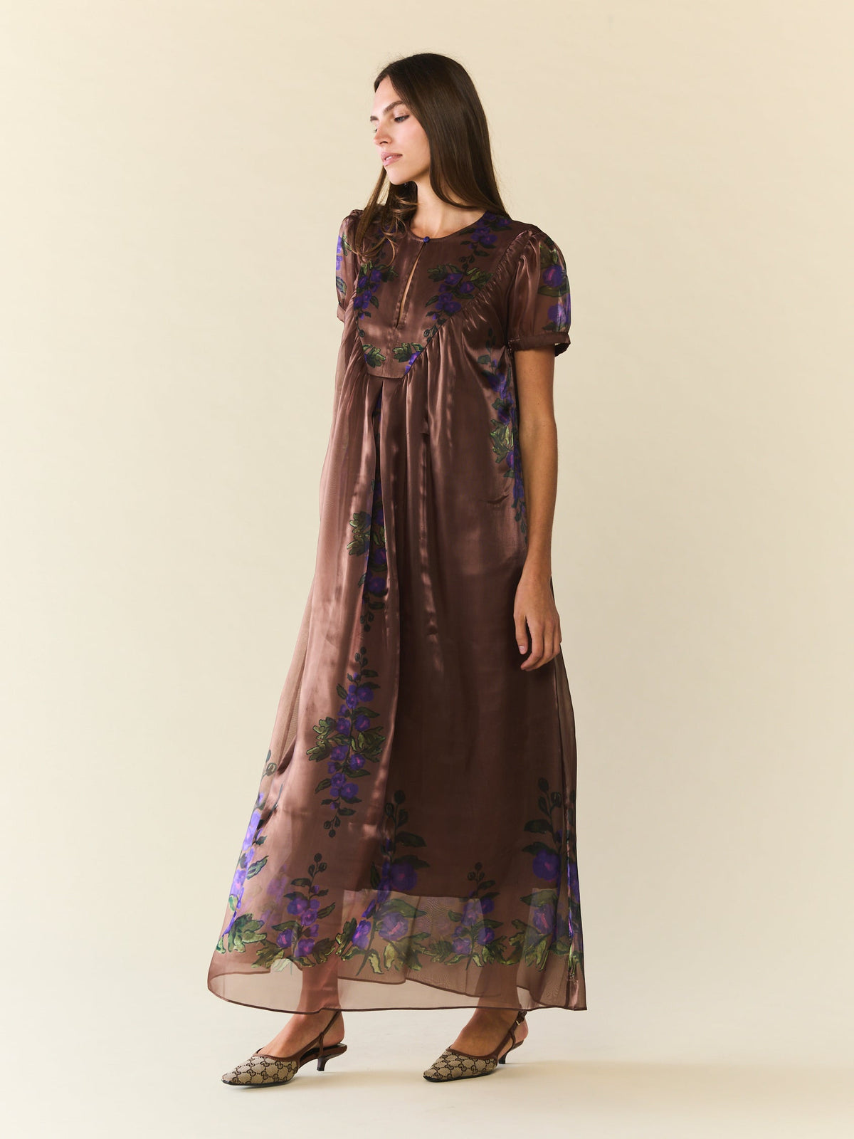 Kelly Dress x Larsen McDowell in Espresso